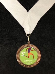 Bronze custom medal